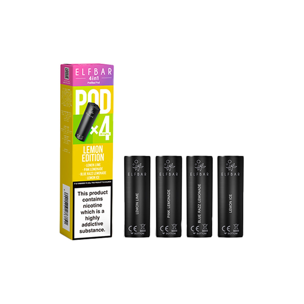 Elf Bar 4in1 Lemon Edition Pods (4 Pack)