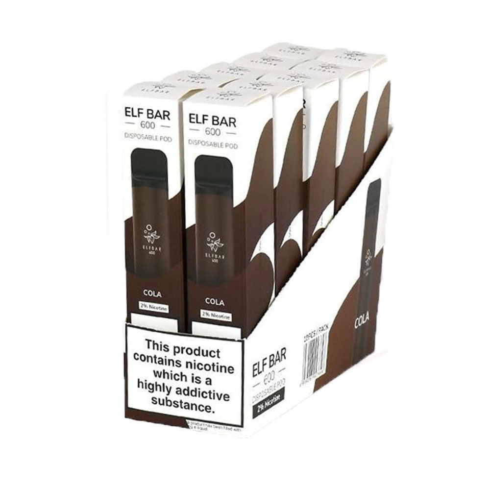 Elf Bar 600 Cola - 10 Pack