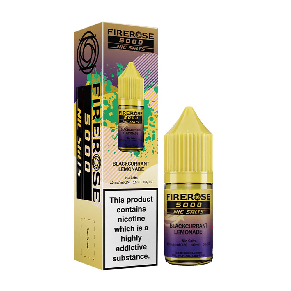 Elux Firerose 5000 Blackcurrant Lemonade E Liquid