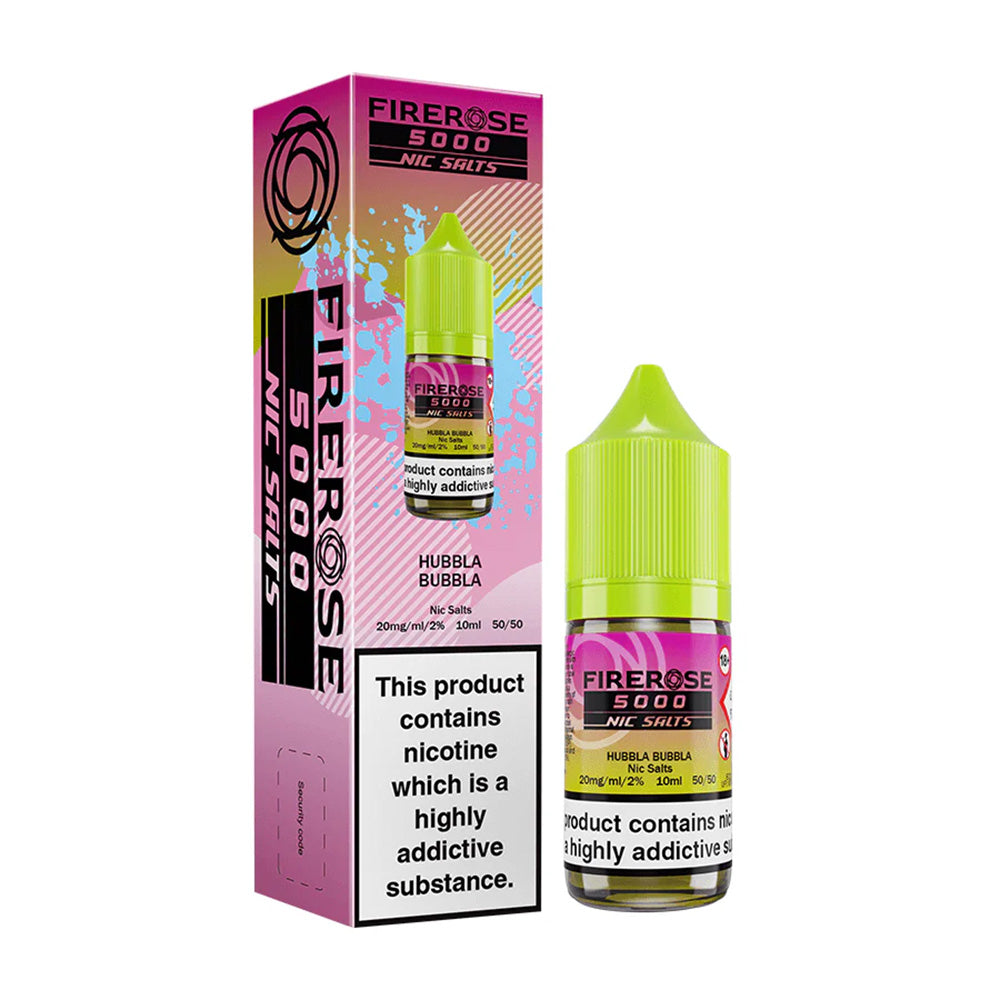 Elux Firerose 5000 Hubbla Bubbla E Liquid