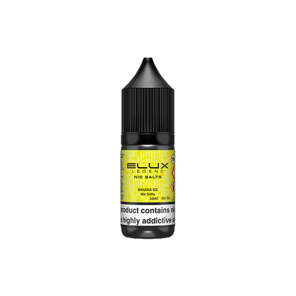 Elux Legend Nic Salts Banana Ice E Liquid 10ml