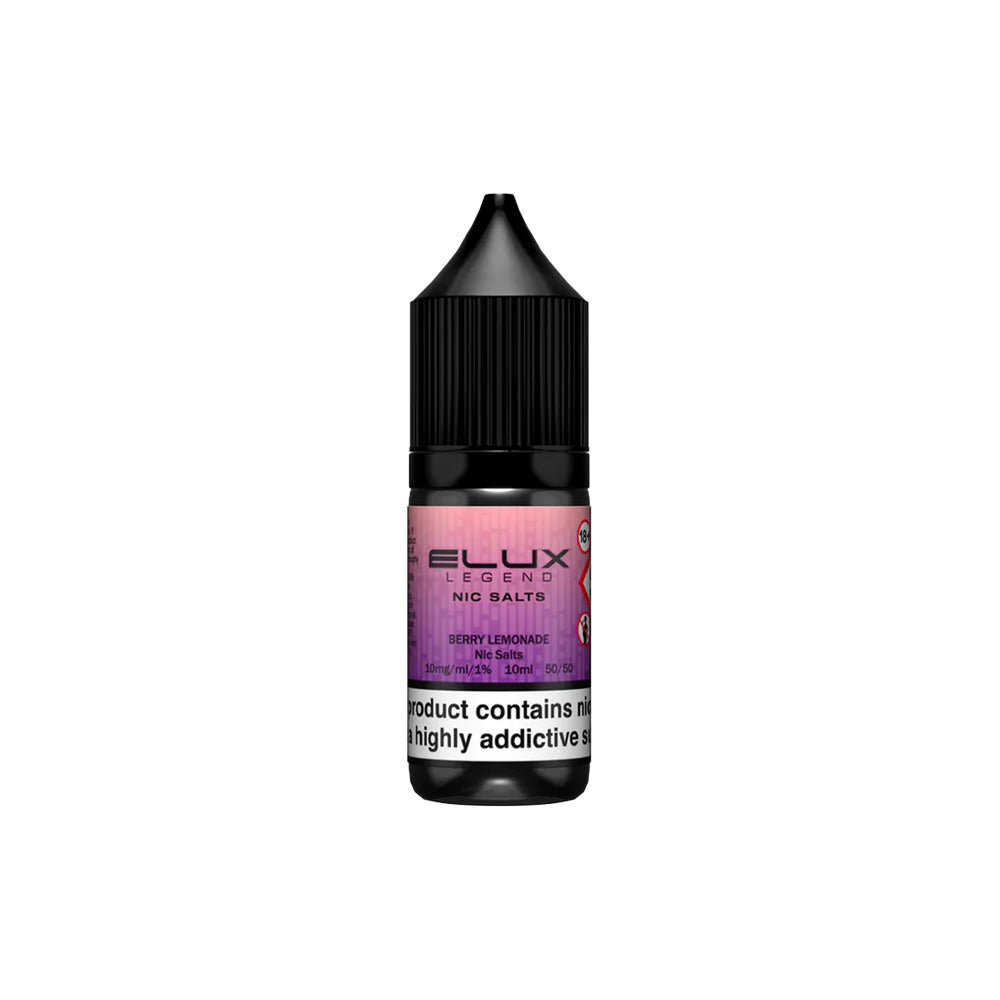 Elux Legend Nic Salts Berry Lemonade E Liquid 10ml