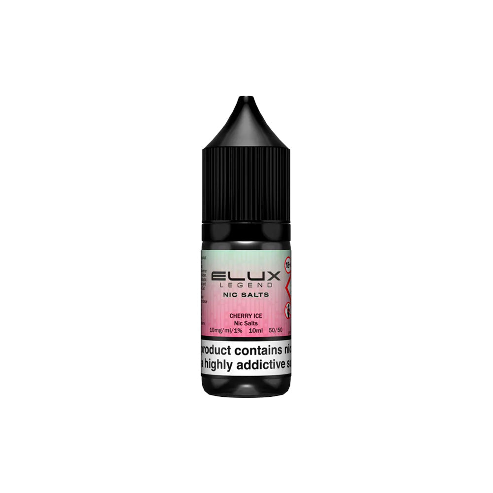 Elux Legend Nic Salts Cherry Ice E Liquid 10ml