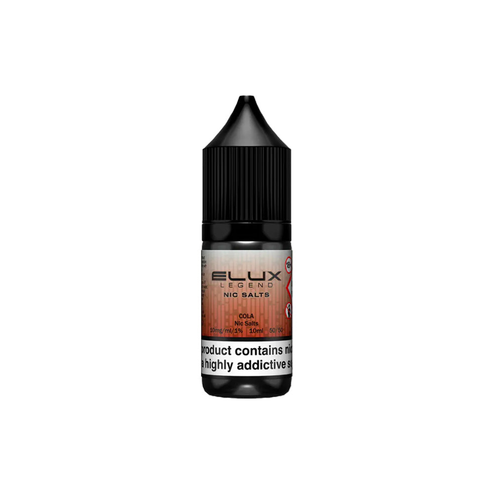 Elux Legend Nic Salts Cola E Liquid 10ml