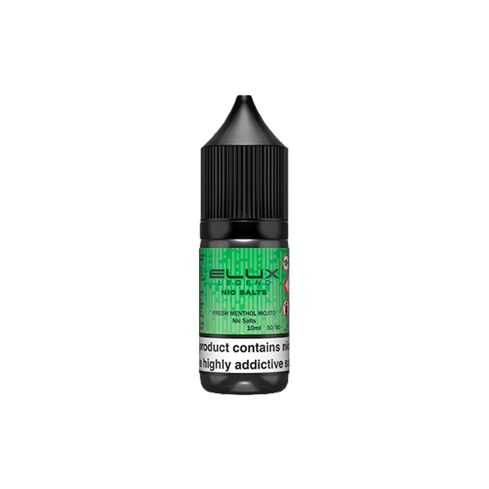 Elux Legend Nic Salts Fresh Menthol Mojito E Liquid 10ml