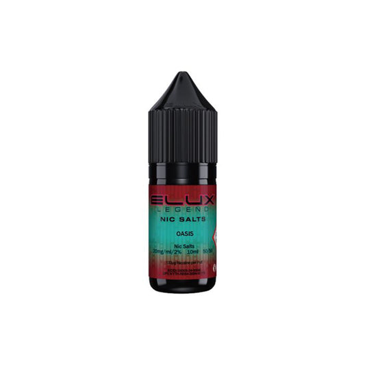 Elux Legend Nic Salts Oasis E Liquid 10ml