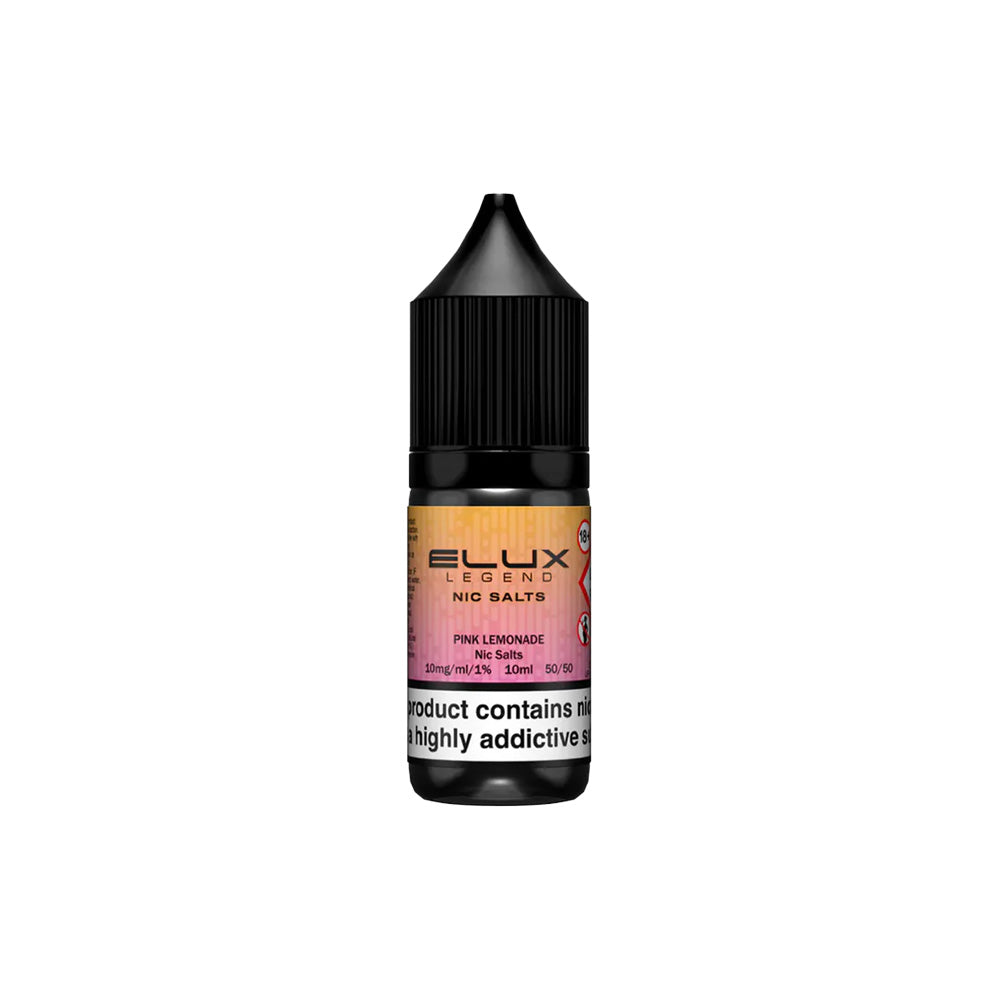 Elux Legend Nic Salts Pink Lemonade E Liquid 10ml