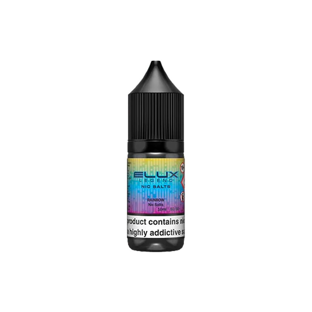 Elux Legend Nic Salts Rainbow E Liquid 10ml