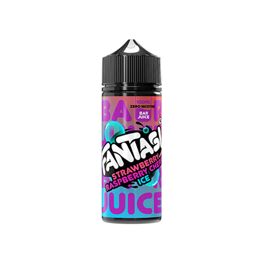 Fantasi Bar Juice Strawberry Raspberry Cherry Ice 100ml Shortfill E Liquid