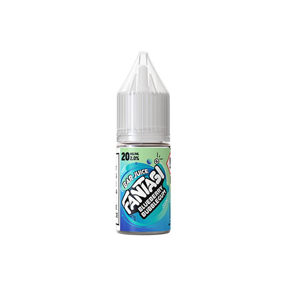 Fantasi Bar Salts Blueberry Bubblegum Ice E Liquid 10ml