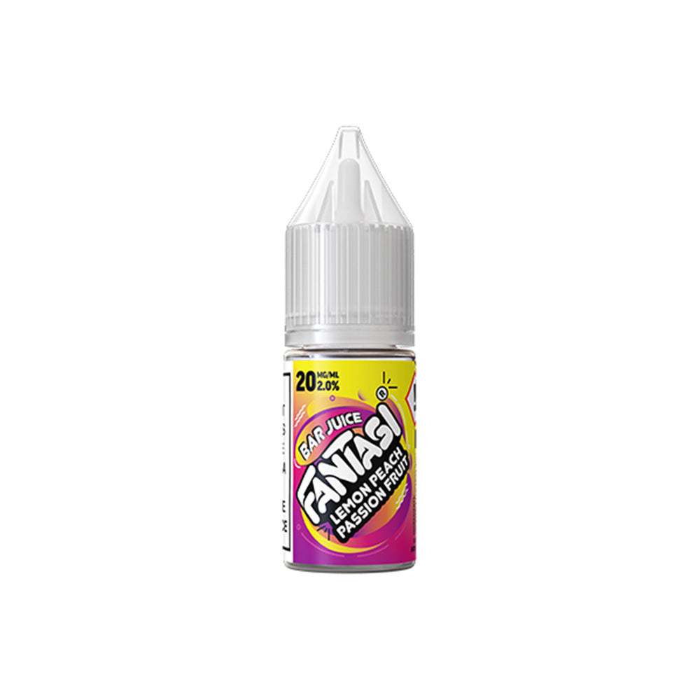 Fantasi Bar Salts Lemon Peach Passion Fruit Ice E Liquid 10ml