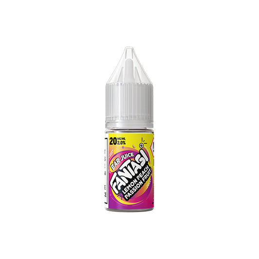 Fantasi Bar Salts Lemon Peach Passion Fruit Ice E Liquid 10ml