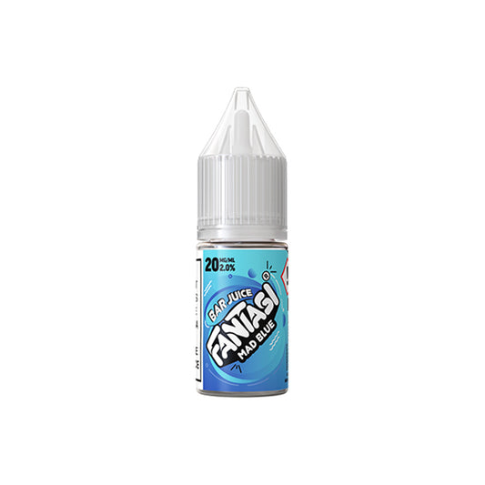 Fantasi Bar Salts Mad Blue E Liquid 10ml