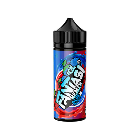 Fantasi Remix Blue Raspberry x Cherry Ice 100ml Shortfill E-Liquid