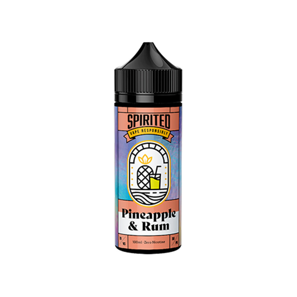 Fantasi Spirited Pineapple & Rum 100ml Shortfill E Liquid