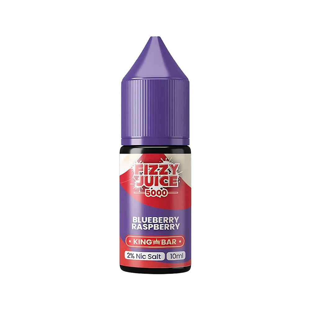 King Bar Fizzy Juice 5000 Blueberry Raspberry E Liquid 10ml