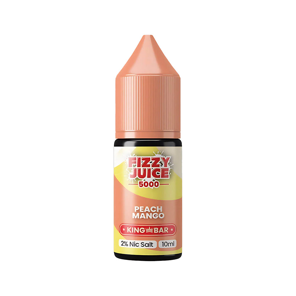 King Bar Fizzy Juice 5000 Peach Mango E Liquid 10ml