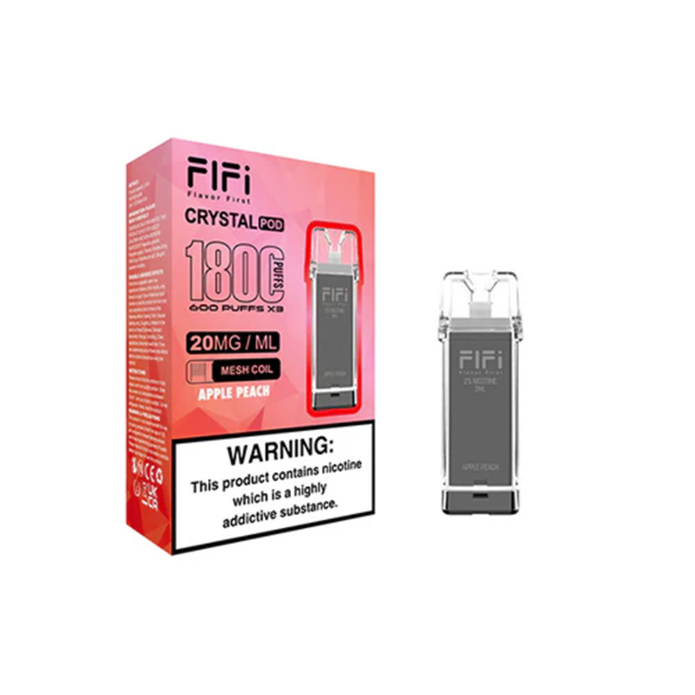 FLFI Crystal Apple Peach Pods (3 Pack)