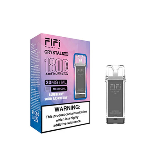 FLFI Crystal Blueberry Sour Raspberry Pods (3 Pack)