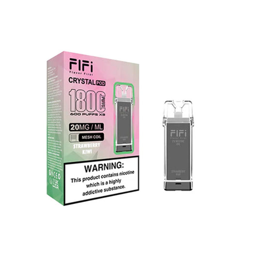 FLFI Crystal Strawberry Kiwi Pods (3 Pack)