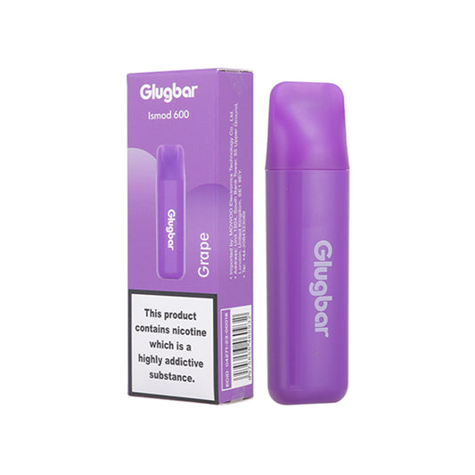 Glugbar Ismod 600 Grape Disposable Vape