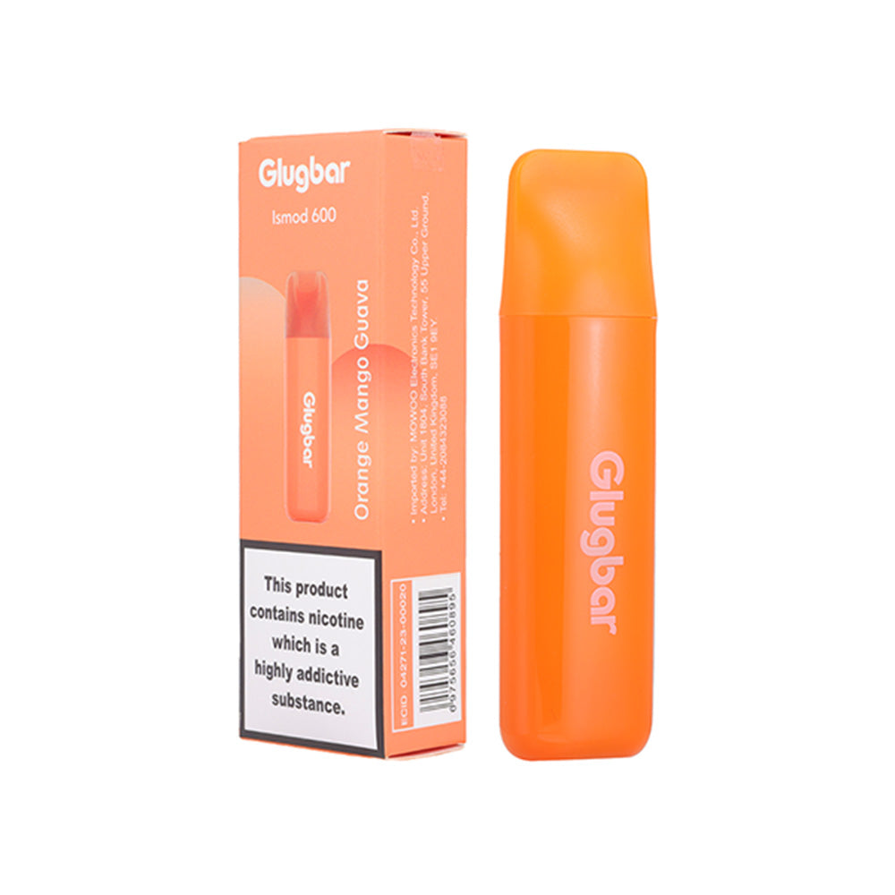 Glugbar Ismod 600 Orange Mango Guava Disposable Vape