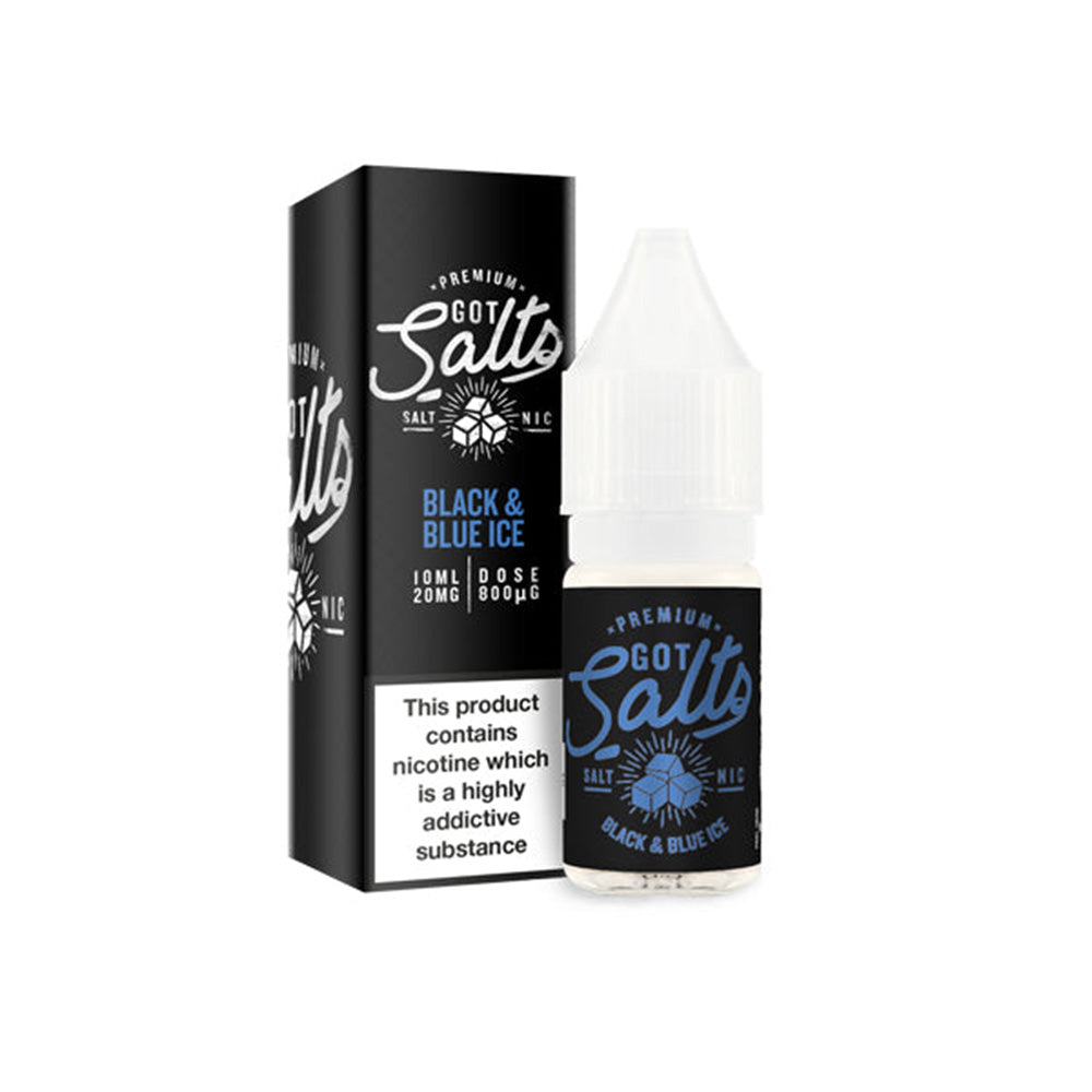 Got Salts Black & Blue Ice E Liquid 10ml