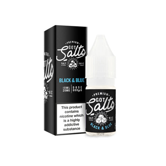 Got Salts Black & Blue E Liquid 10ml