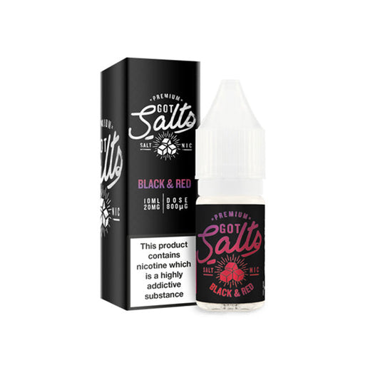 Got Salts Black & Red E Liquid 10ml