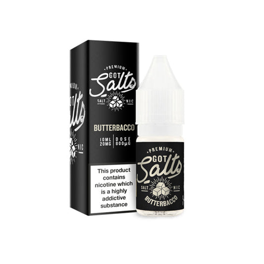 Got Salts Butterbacco E Liquid 10ml