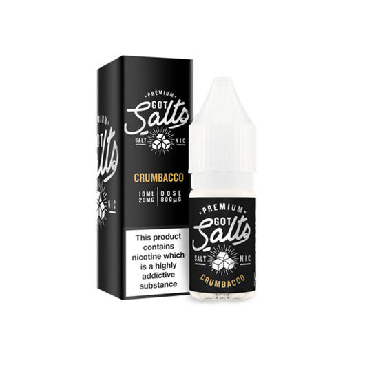 Got Salts Crumbacco E Liquid 10ml