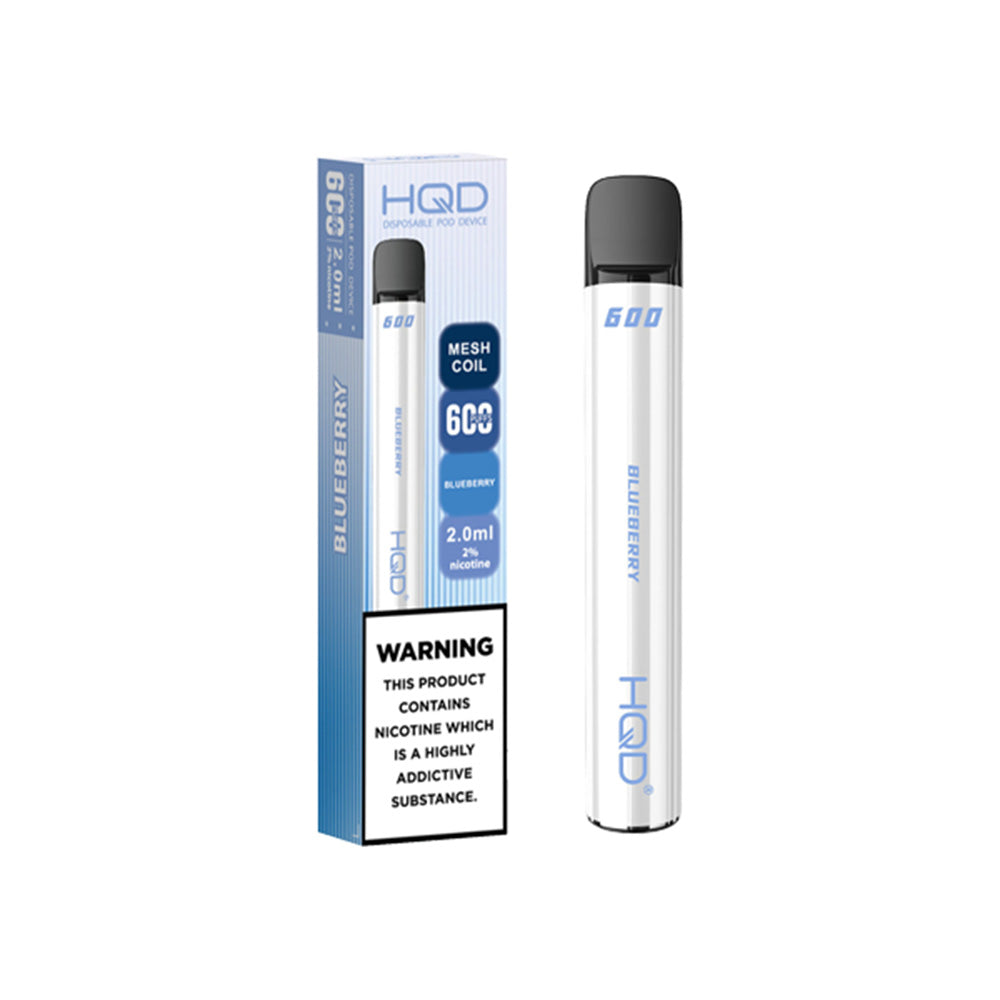 HQD 600 Blueberry Disposable Vape