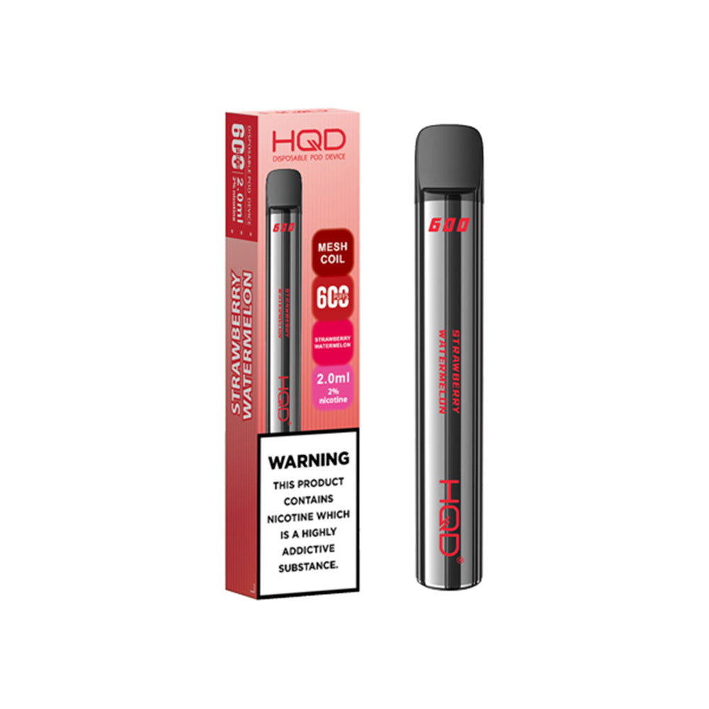 HQD 600 Strawberry Watermelon Disposable Vape