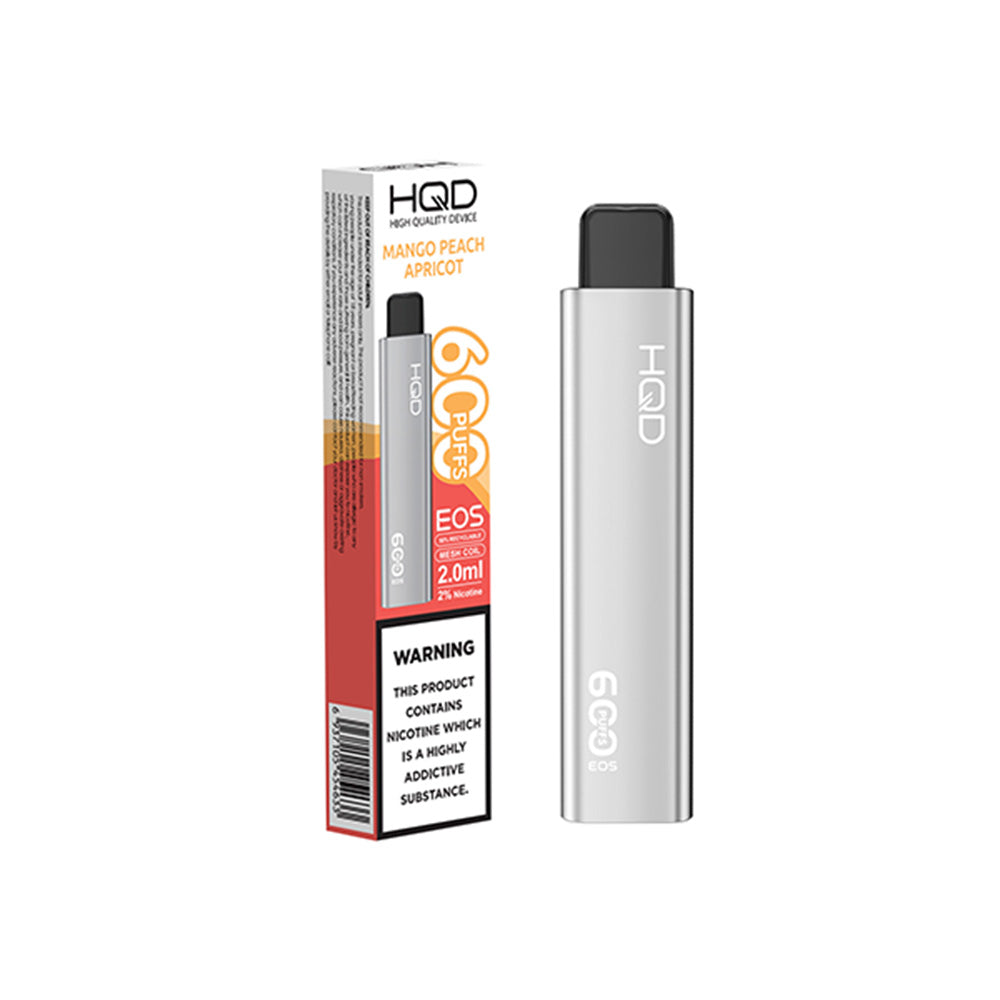 HQD EOS Mango Peach Apricot Disposable Vape