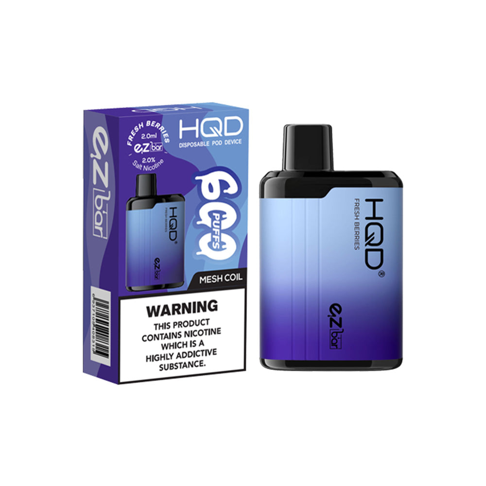 HQD EZ Bar Fresh Berries Disposable Vape