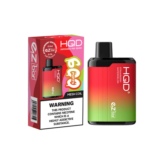 HQD EZ Bar Strawberry Watermelon Disposable Vape