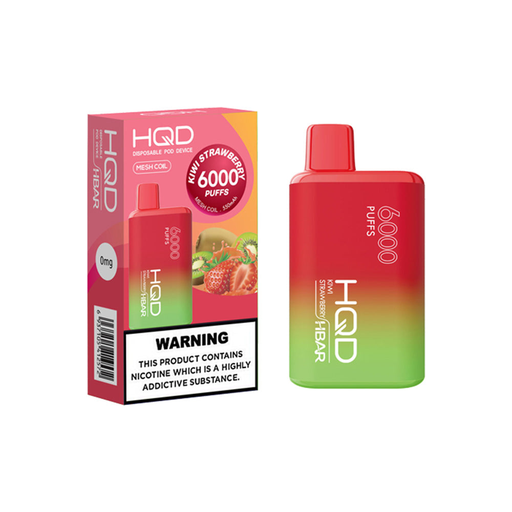 HQD HBAR Kiwi Strawberry Disposable Vape