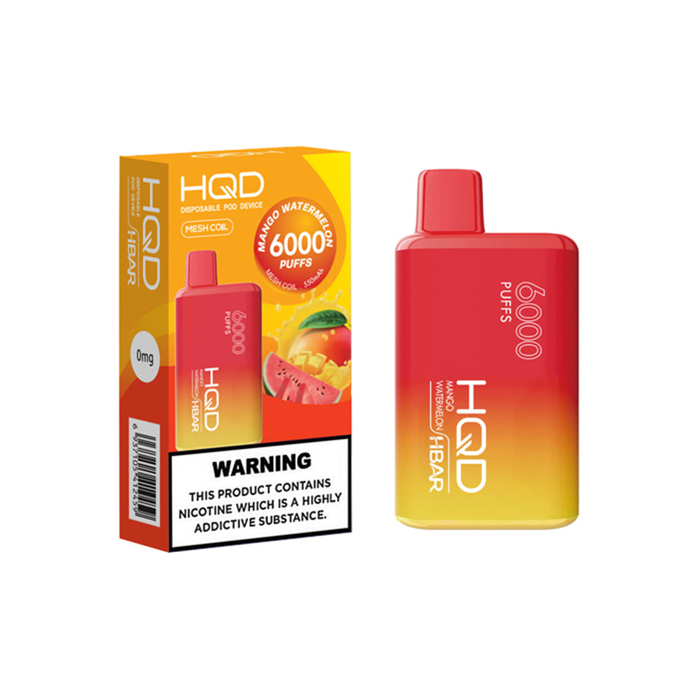 HQD HBAR Mango Watermelon Disposable Vape