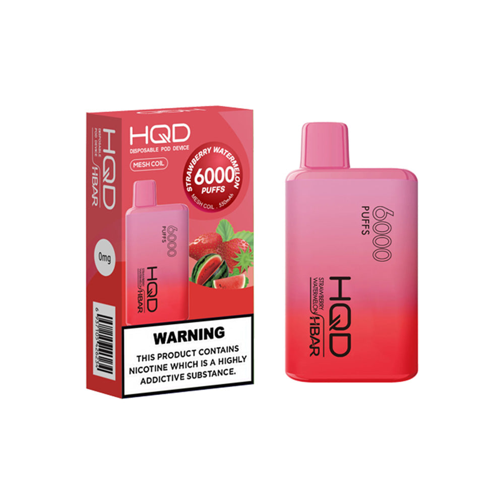 HQD HBAR Strawberry Watermelon Disposable Vape