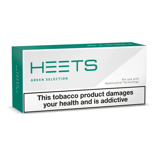 IQOS HEETS Green Label Carton - 200 Sticks