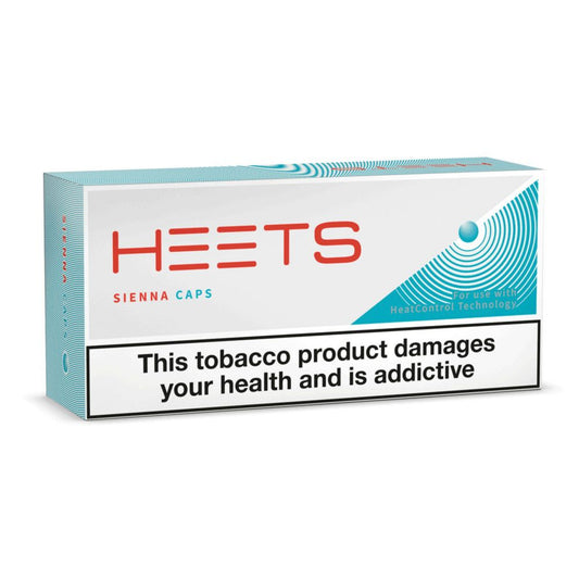 IQOS HEETS Sienna Caps Carton - 200 Sticks