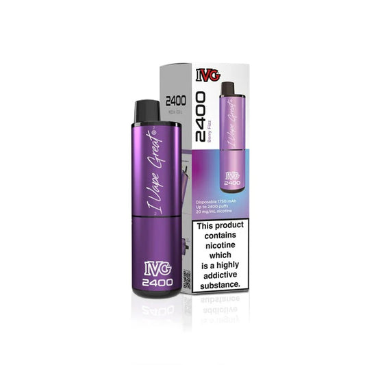 IVG 2400 Berry Fizz Disposable Vape