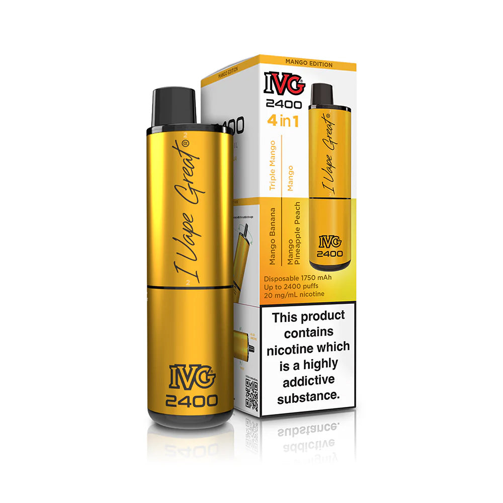 IVG 2400 Mango Edition Disposable Vape