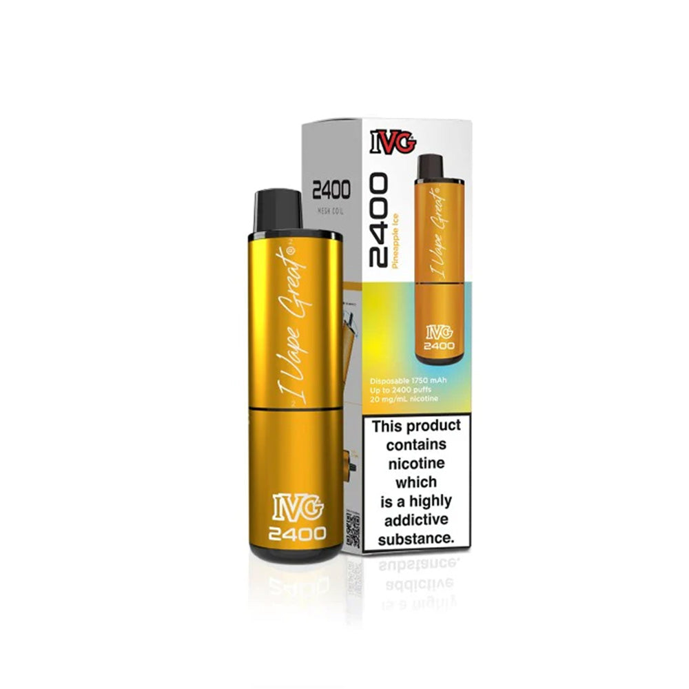 IVG 2400 Pineapple Ice Disposable Vape