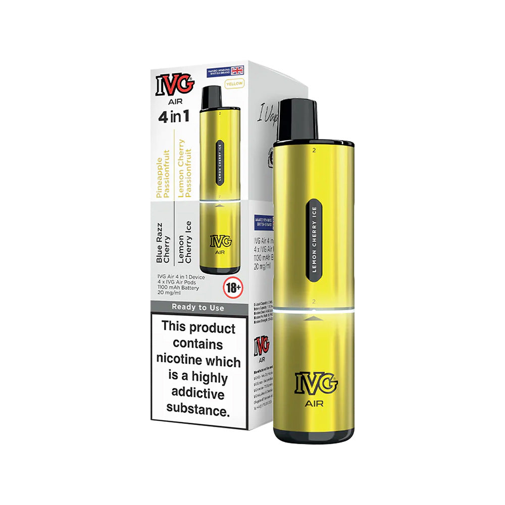 IVG 4in1 Disposable Vape |2400 Puffs| Free UK Delivery