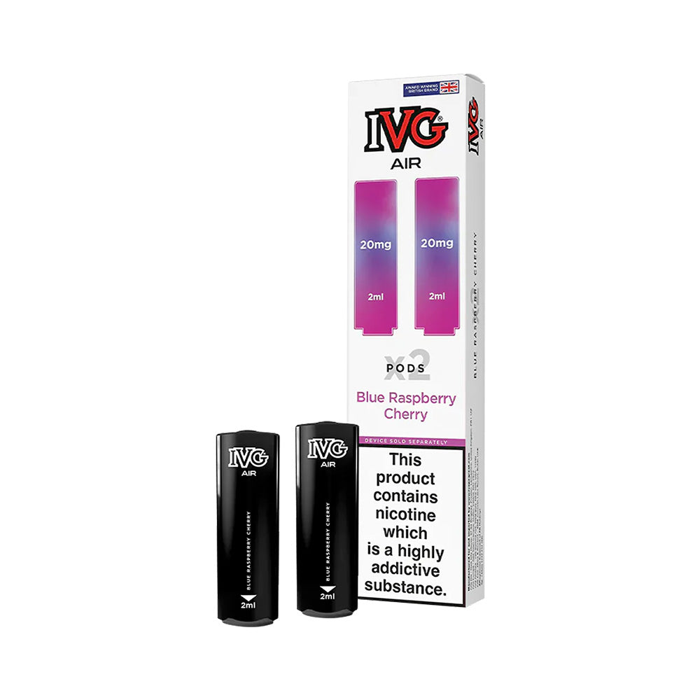 IVG Air Blue Raspberry Cherry Pods (2 Pack)