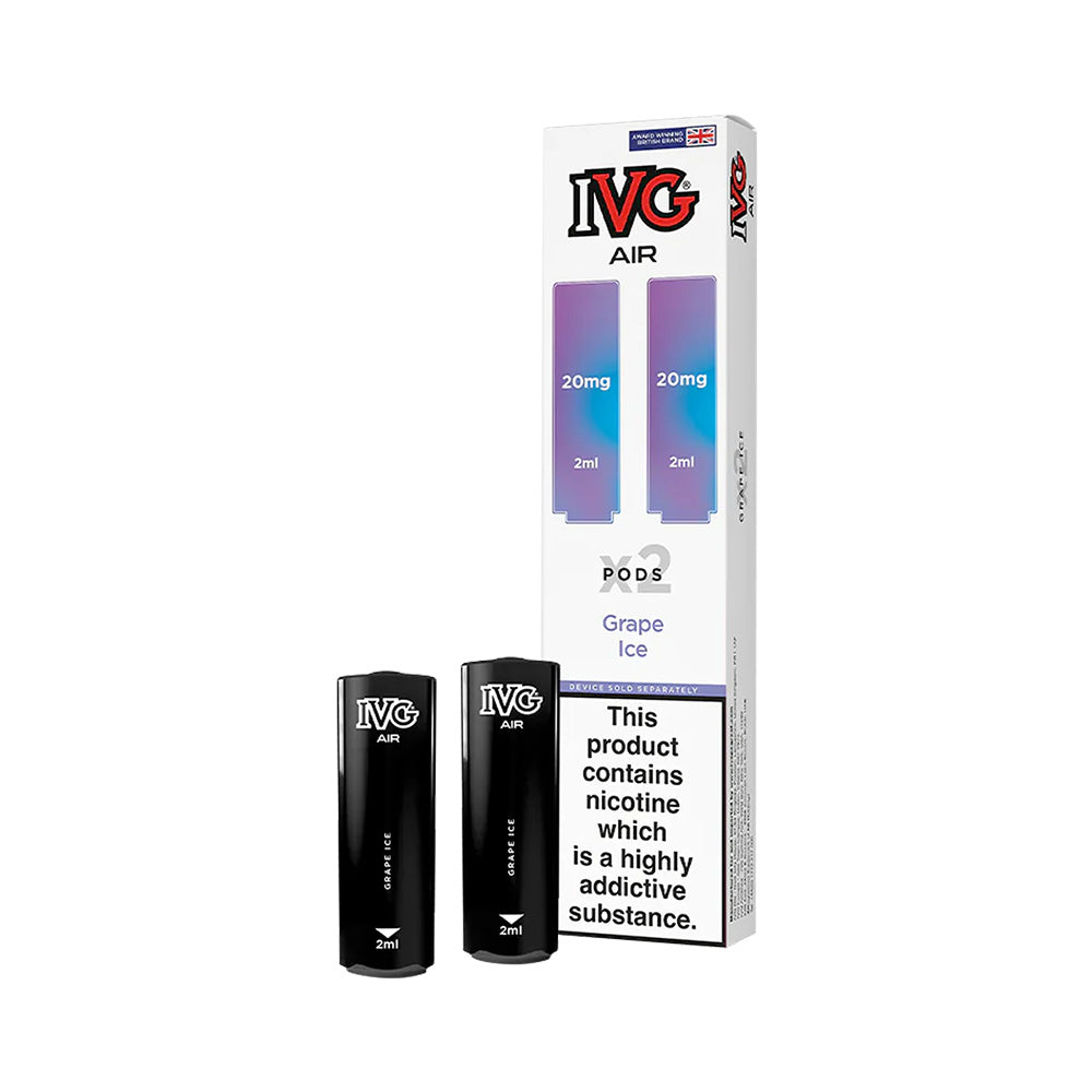 IVG Air Grape Ice Pods (2 Pack)