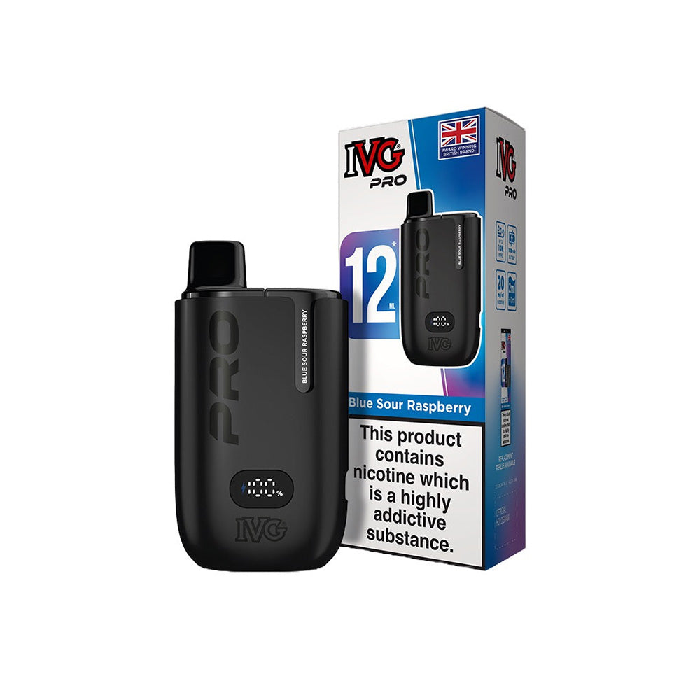 IVG Pro 12 Blue Sour Raspberry Vape Kit