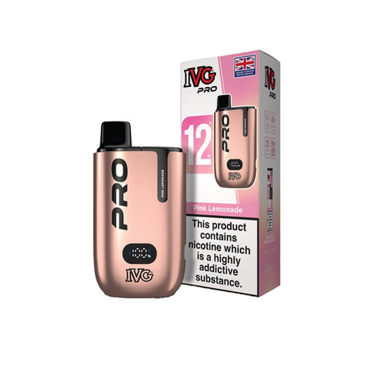 IVG Pro 12 Pink Lemonade Vape Kit