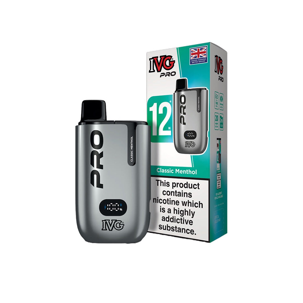 IVG Pro 12 Classic Menthol Vape Kit